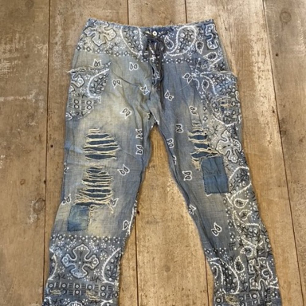 Magnolia Pearl 192 Cotton Silas Okeefe Indigo